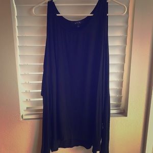 Angl cold shoulder top